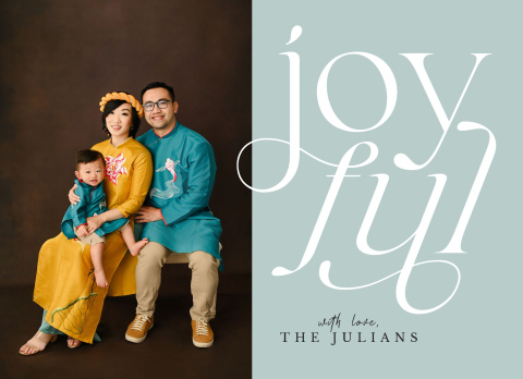 Joyfully Written Acrylic Block